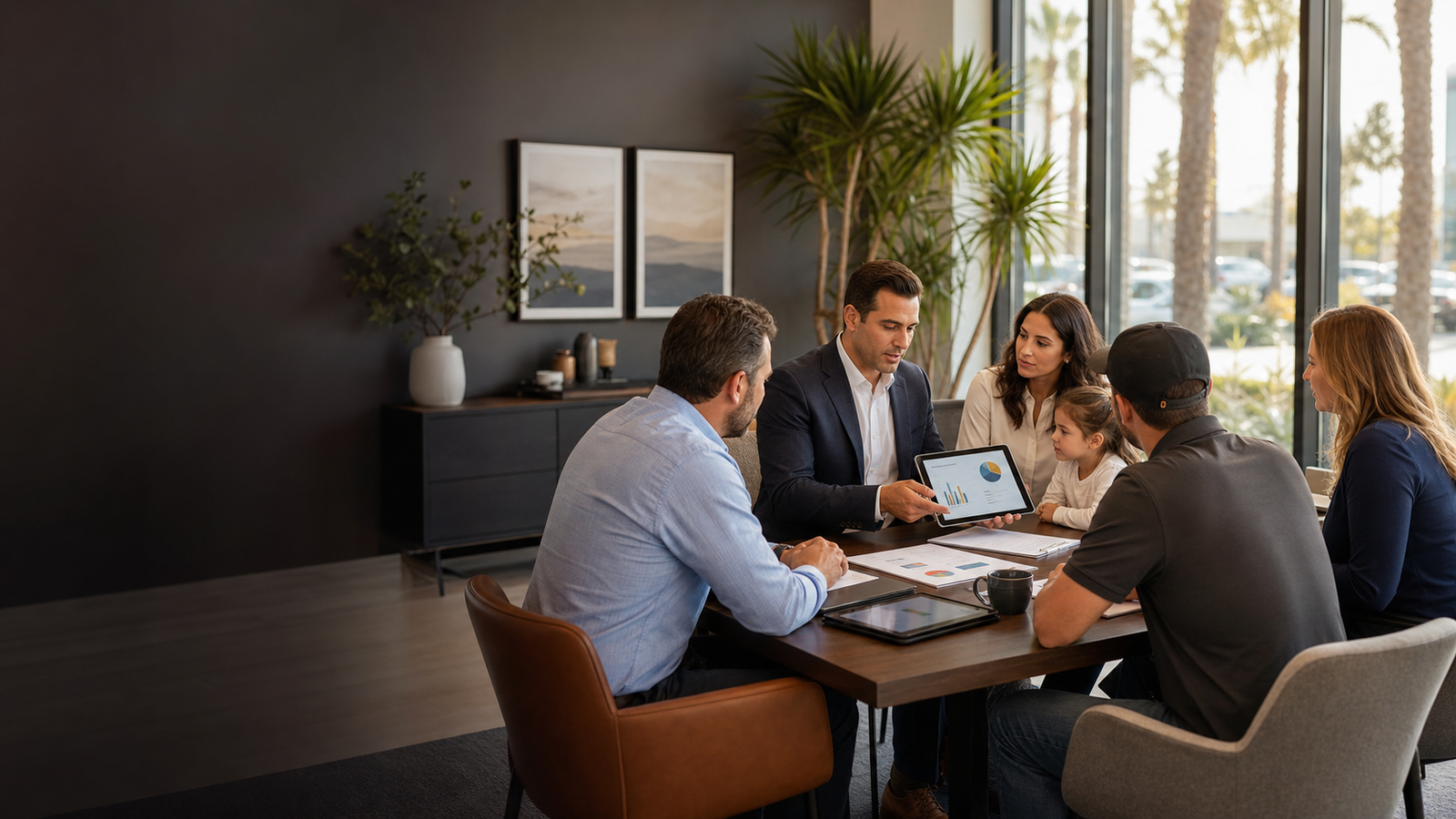 ALPHA Surance advisors reviewing insurance coverage with clients